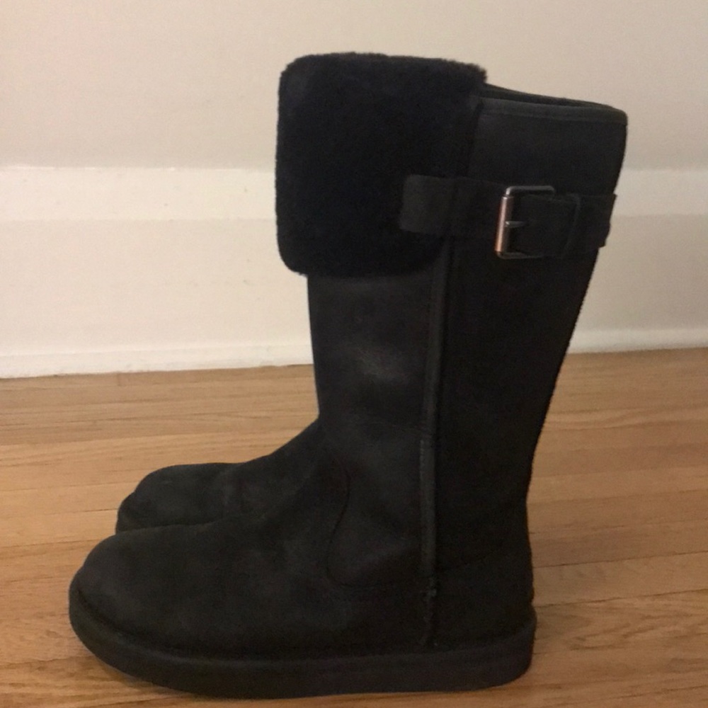 Black UGG tall boots size 5 (USA) Woman